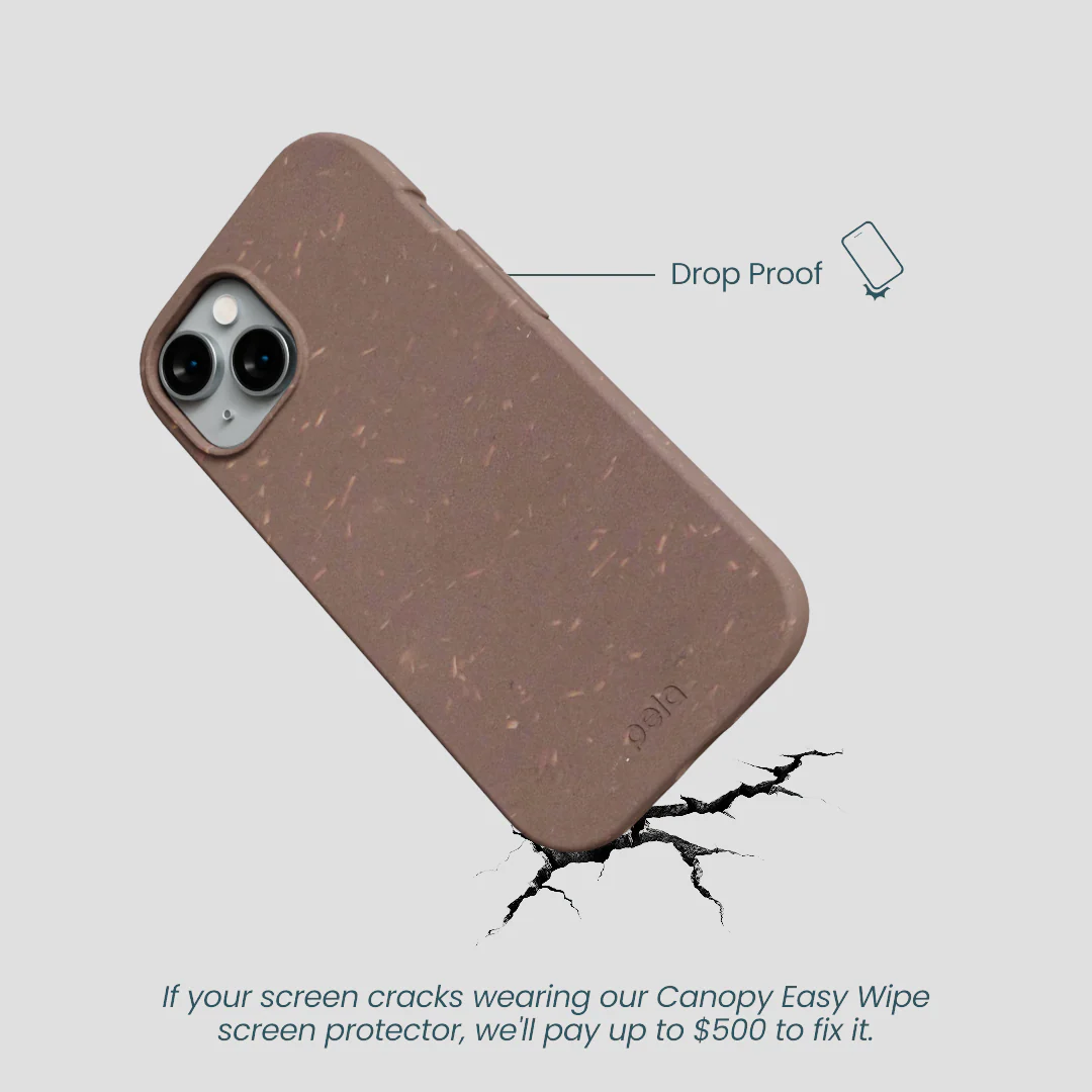 Chocolate Brown iPhone 14 Case - Image 5