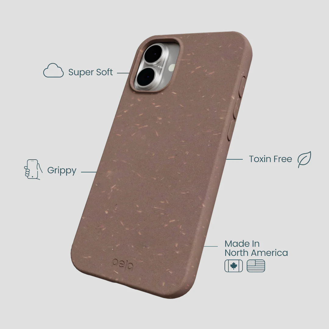 Chocolate Brown iPhone 16 Plus Case - Image 4