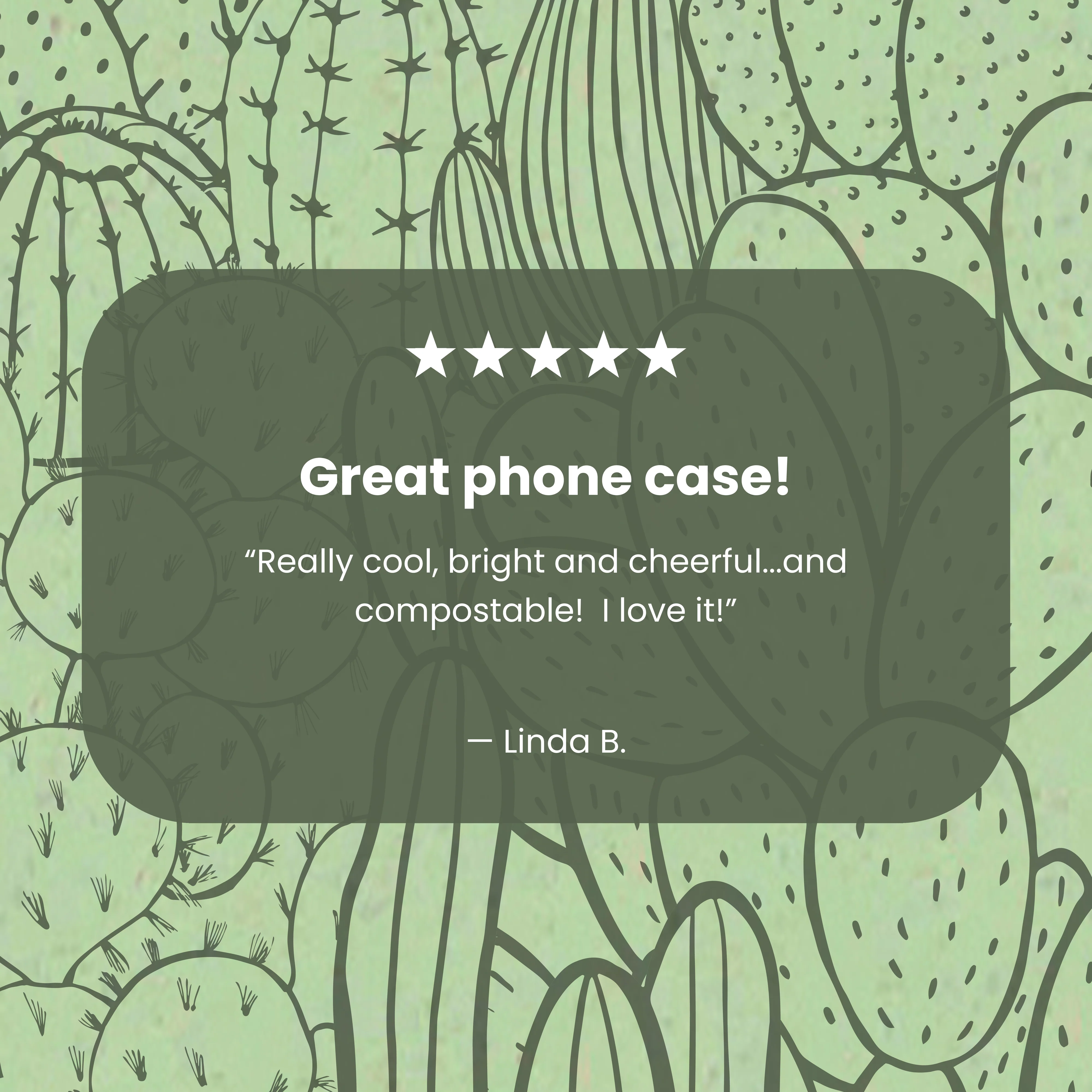 Sage Green Cacti Samsung Galaxy S25 Ultra Case - Image 4